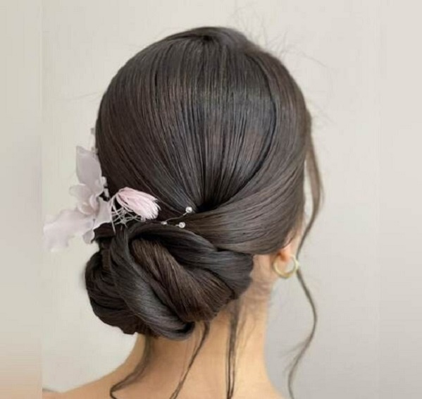 مدل شینیون بسته جدید در اینستاگرام