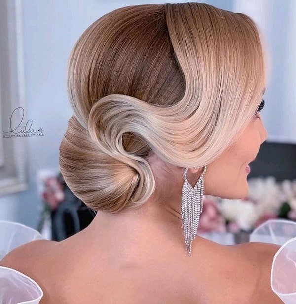 مدل شینیون بسته جدید در اینستاگرام